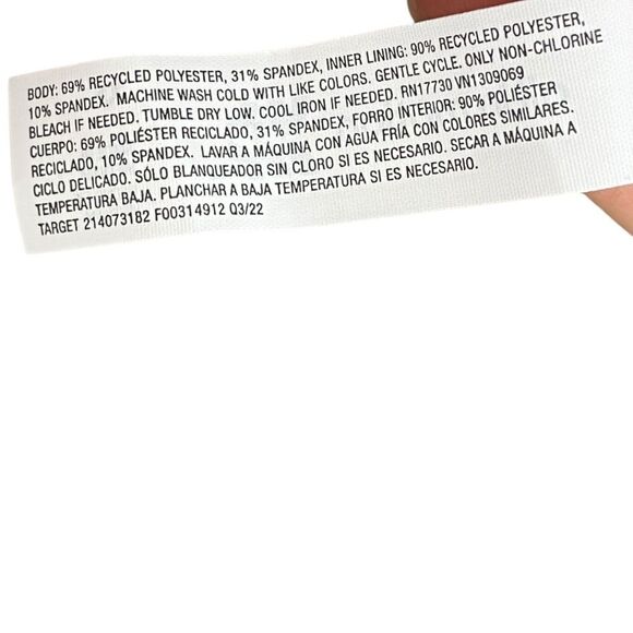 All In Motion Orchid Purple Ruched Crop Top, Size XS, NWT - Picture 8 of 8